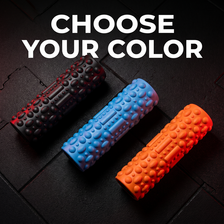 Professional Electric Vibrating Foam Roller Rechargeable Muscle Recovery Roller 5 Vibration Modes for Deep Tissue Massage Myofascial Release Home Gym Fitness