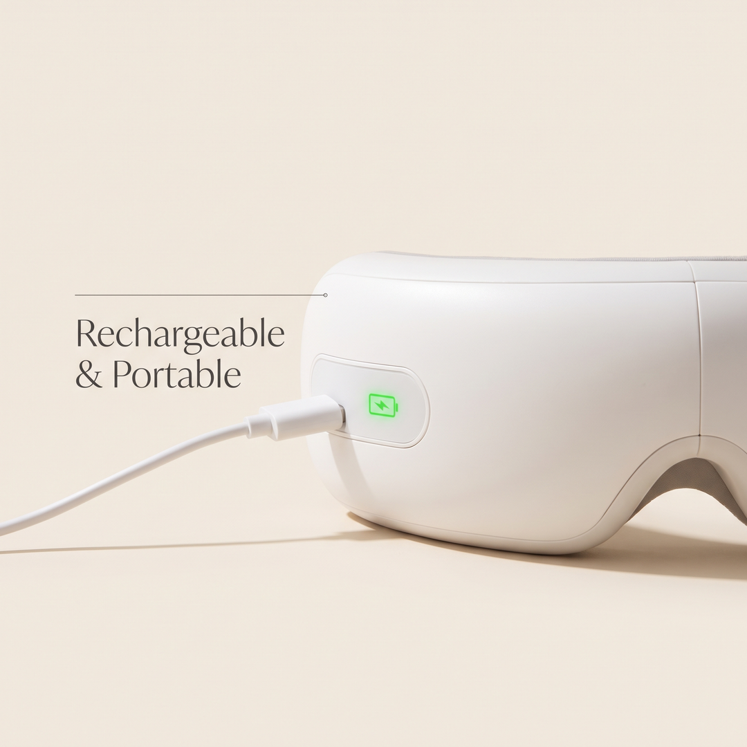 Professional Eye Massager 3D Compression Eye Relaxation Mask Dark Circles Relief Fatigue Reduction Eye Care Device for Home Use