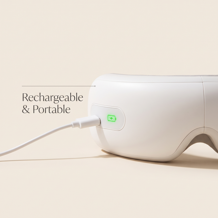 Professional Eye Massager 3D Compression Eye Relaxation Mask Dark Circles Relief Fatigue Reduction Eye Care Device for Home Use