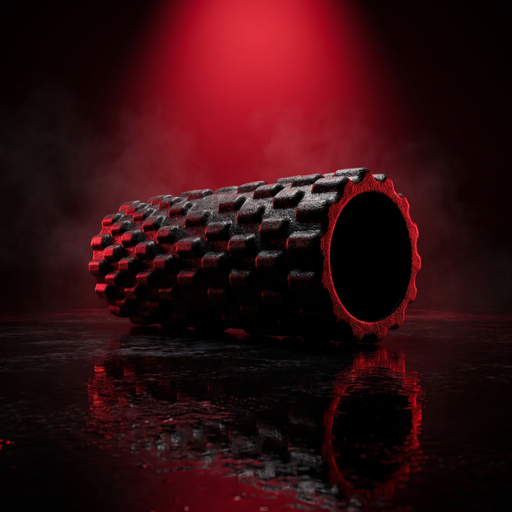 Professional Foam Roller High-Density Solid Core Muscle Recovery Massage Roller 33cm Deep Tissue Myofascial Release Home Gym Fitness Yoga Mobility Tool