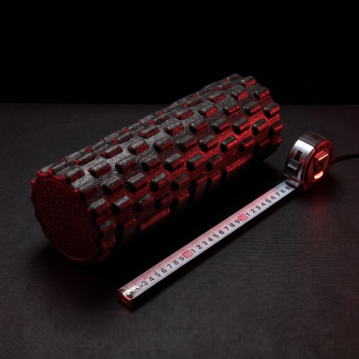 Professional Foam Roller High-Density Solid Core Muscle Recovery Massage Roller 33cm Deep Tissue Myofascial Release Home Gym Fitness Yoga Mobility Tool