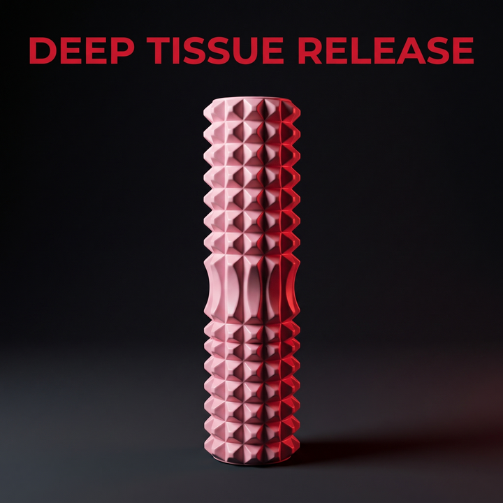 Professional Foam Roller Muscle Recovery Roller Deep Tissue Massage Myofascial Release Back Leg Arm Mobility Training Home Gym Fitness