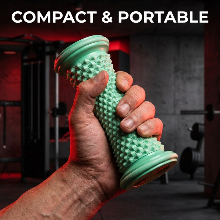 Professional Foot Massage Roller Set Plantar Fascia Roller Yoga Massage Ball Muscle Relaxation Foot Care Recovery Tool for Home Gym Fitness Rehabilitation