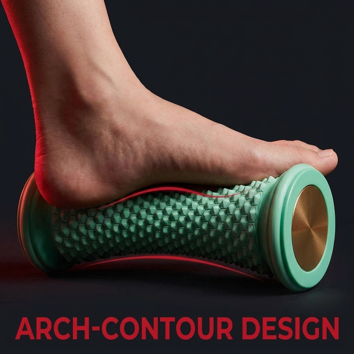 Professional Foot Massage Roller Set Plantar Fascia Roller Yoga Massage Ball Muscle Relaxation Foot Care Recovery Tool for Home Gym Fitness Rehabilitation