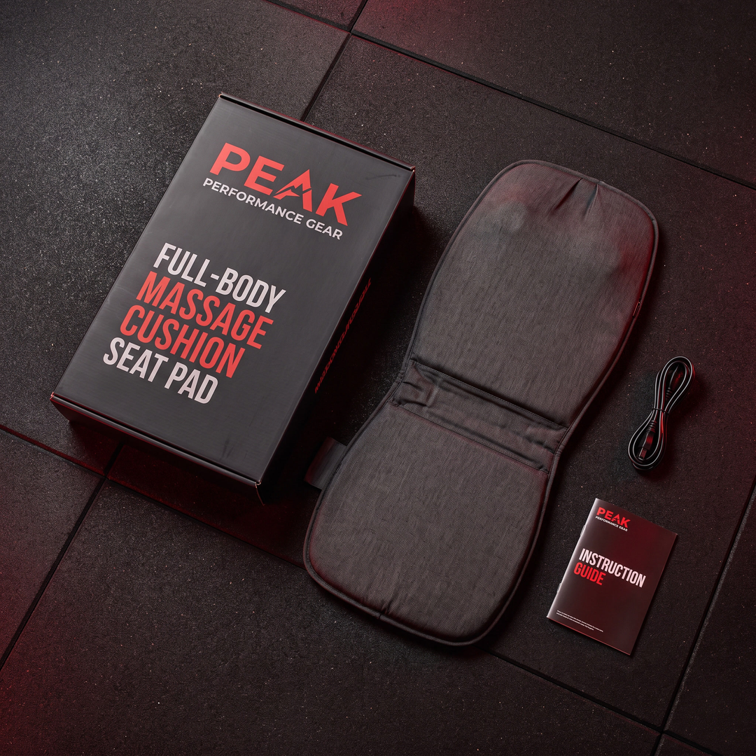 Professional Full Body Massage Cushion Seat Pad with Heat Neck Waist Back Vibration Massage for Car Home Office Chair Use