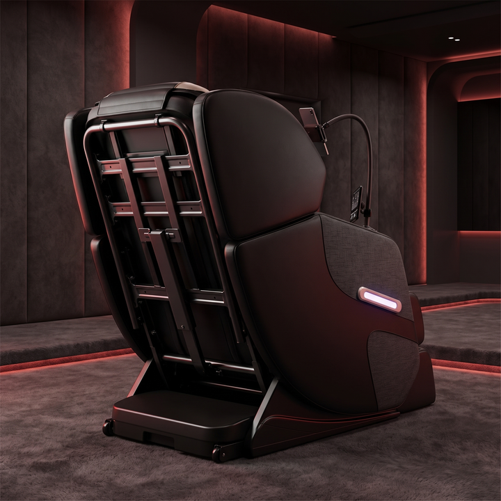 Professional Full Body Massage Recliner Chair Zero Gravity Recliner with Airbags Foot Roller Massage Auto Modes Home Recovery Relaxation Chair