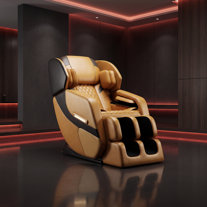 Professional Full Body Massage Recliner Chair Zero Gravity Recliner with Airbags Foot Roller Massage Auto Modes Home Recovery Relaxation Chair