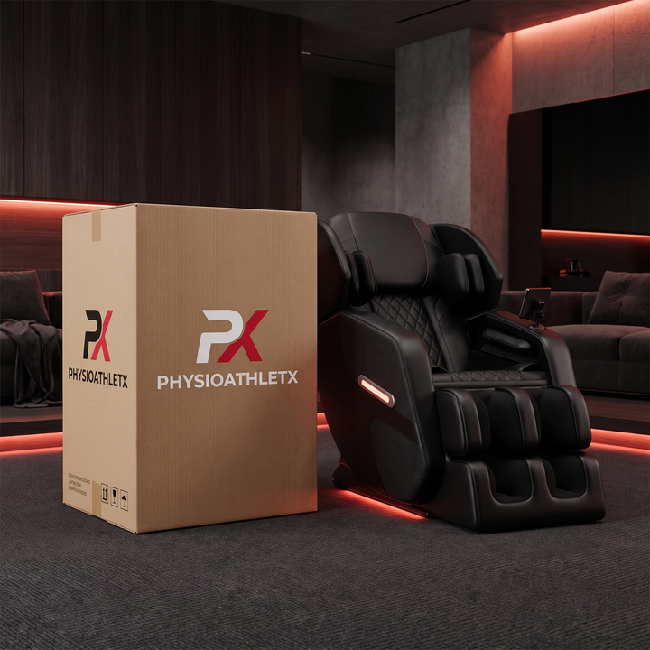 Professional Full Body Massage Recliner Chair Zero Gravity Recliner with Airbags Foot Roller Massage Auto Modes Home Recovery Relaxation Chair