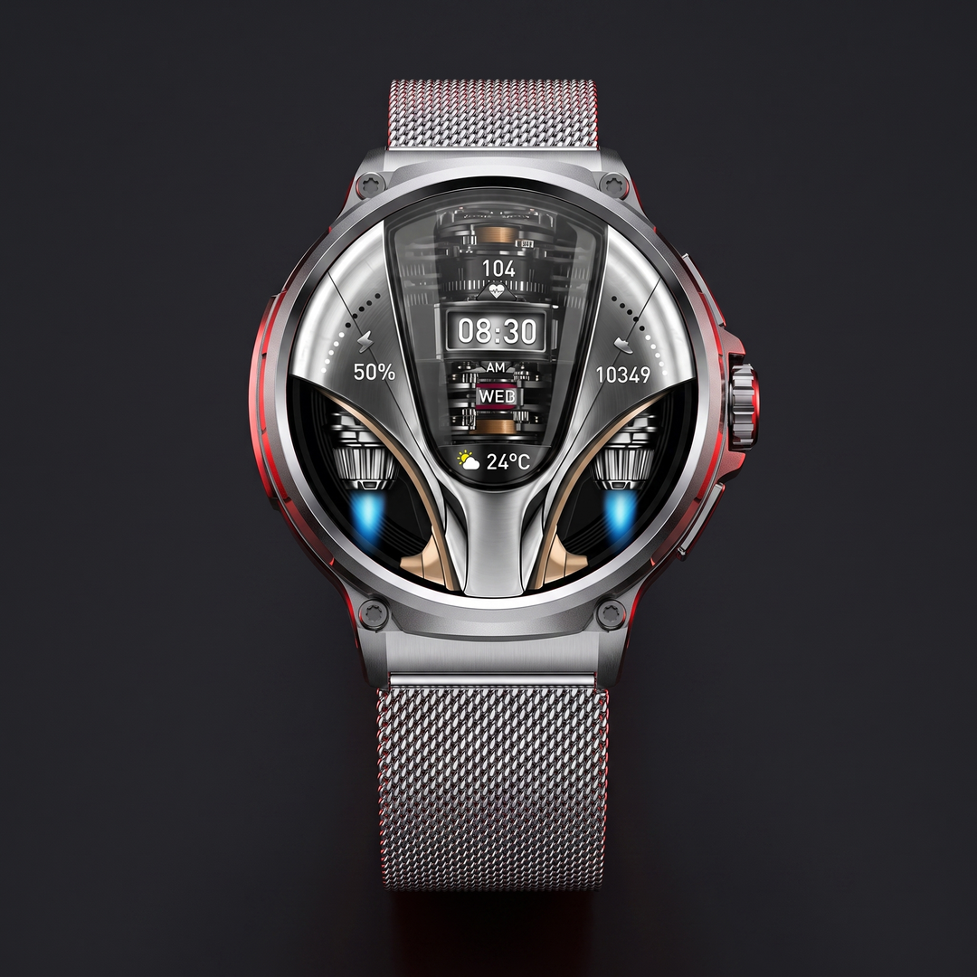 Professional GPS Smart Watch Sport Fitness Tracker 1.85 Inch AMOLED Display Bluetooth Calling Heart Rate Monitor Compatible Android iOS