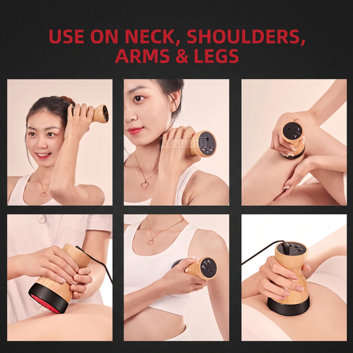 Professional Gua Sha Scraping Tool Acupoint Stimulation Massage Instrument Muscle Recovery Body Scraper for Physiotherapy Myofascial Release Home Use