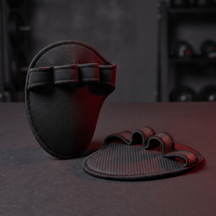Professional Gym Gloves Half Finger Palm Protector Weightlifting Grips Pads Dumbbell Lifting Training Gloves for Home Gym Workout