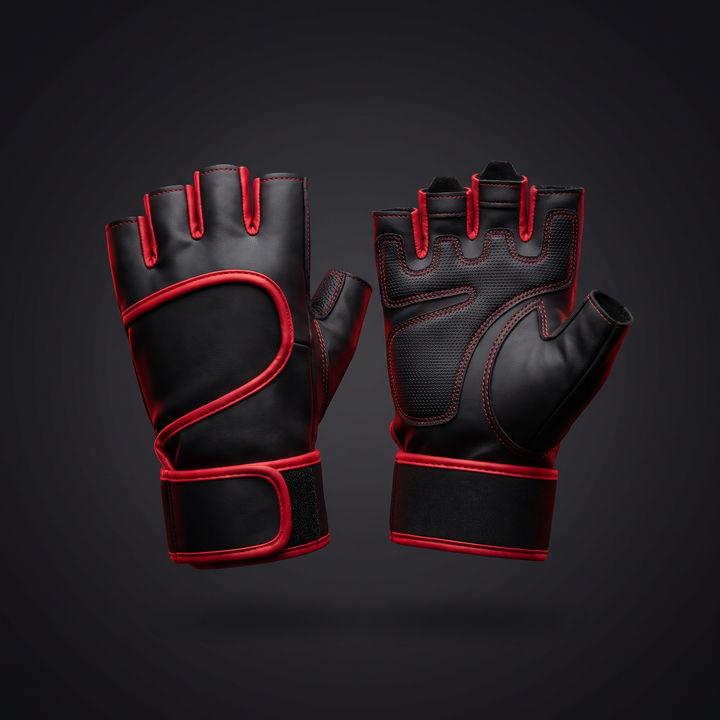 Professional Gym Training Gloves for Men Women Weightlifting Gloves Wrist Palm Hand Protector Fitness Workout Gloves for Home Gym Strength Training