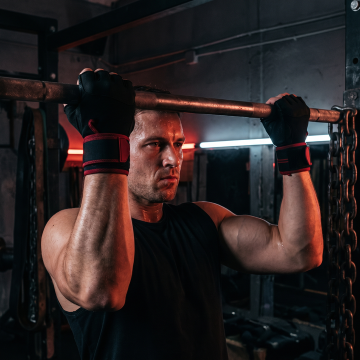 Professional Gym Training Gloves for Men Women Weightlifting Gloves Wrist Palm Hand Protector Fitness Workout Gloves for Home Gym Strength Training