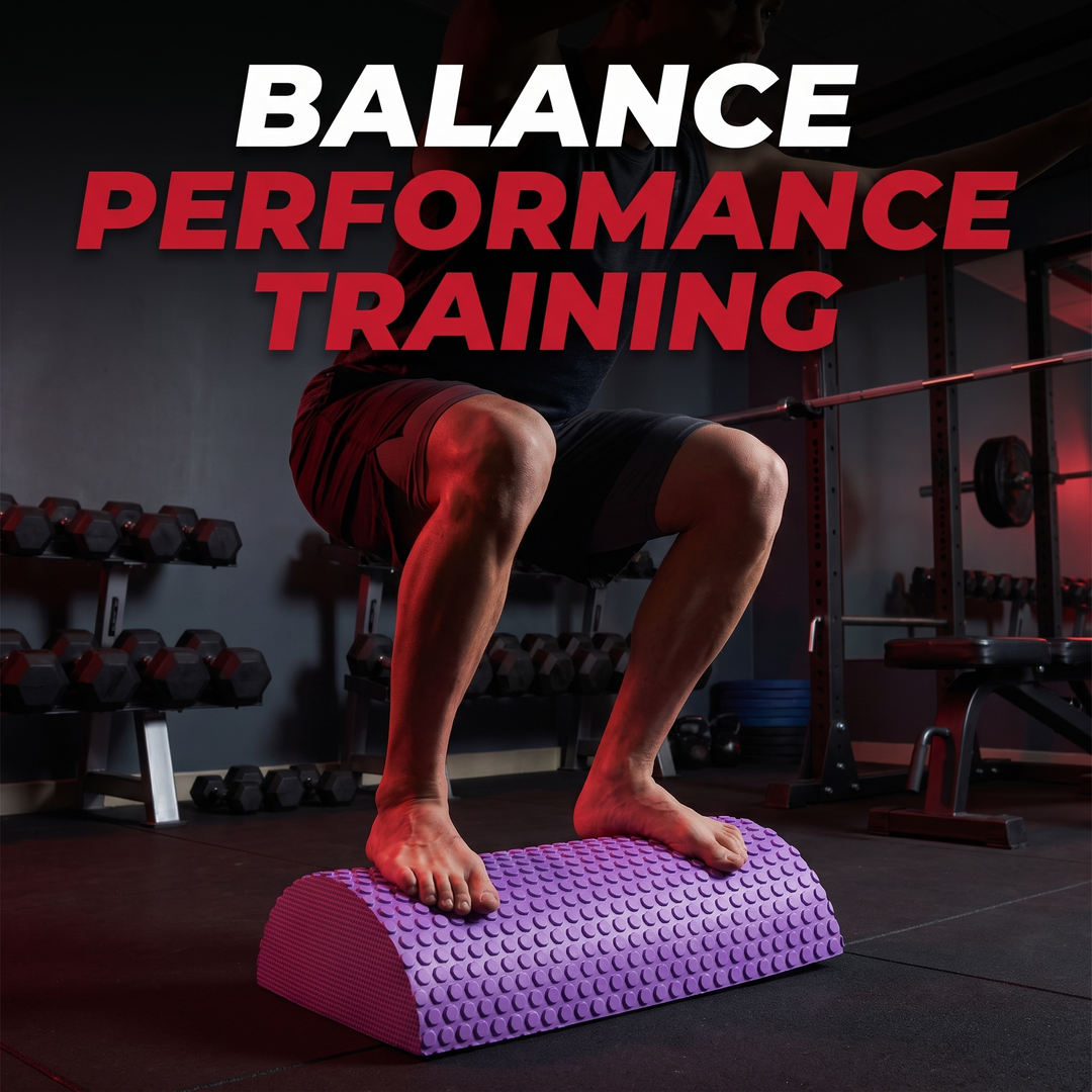 Professional Half Round Foam Roller EVA Balance Trainer 30cm Massage Roller for Yoga Pilates Fitness Muscle Recovery Home Gym