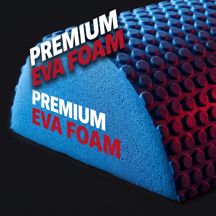 Professional Half Round Foam Roller EVA Balance Trainer 30cm Massage Roller for Yoga Pilates Fitness Muscle Recovery Home Gym