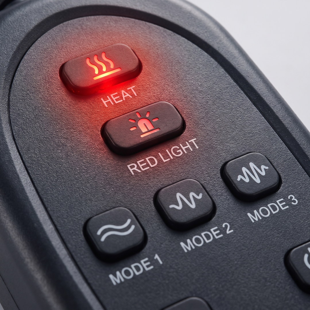 Professional Heated Red Light Leg Massager Boots Full Leg Compression Massager with Heat Muscle Relaxation Joint Comfort Fatigue Relief Home Recovery