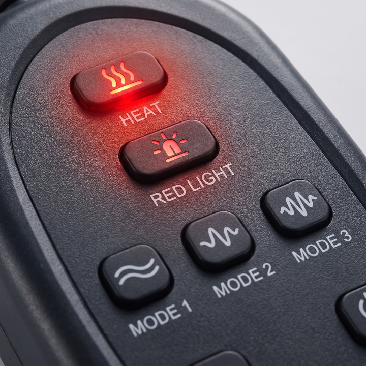 Professional Heated Red Light Leg Massager Boots Full Leg Compression Massager with Heat Muscle Relaxation Joint Comfort Fatigue Relief Home Recovery