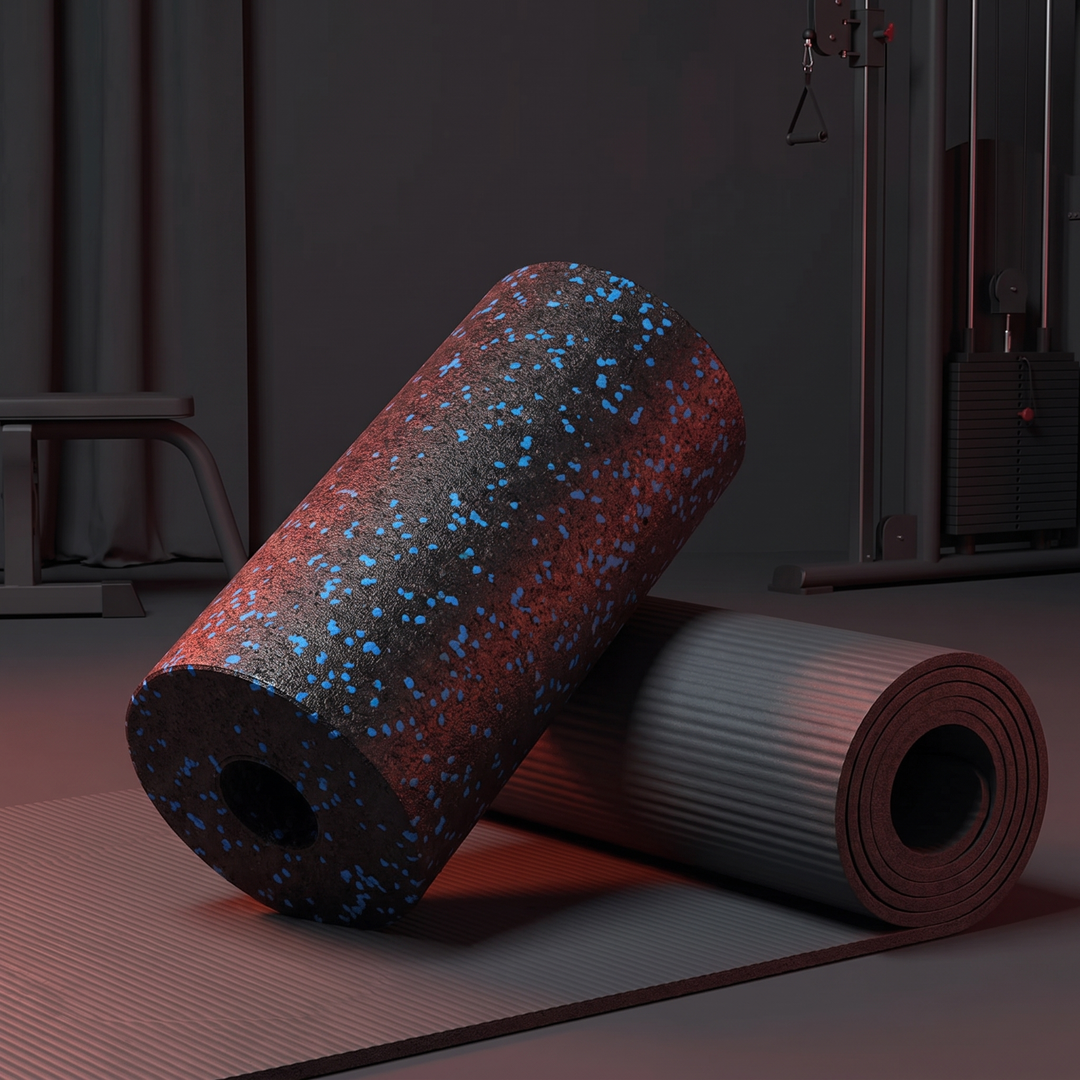 Professional High-Density EPP Foam Roller Muscle Recovery Trigger Point Massage Roller Deep Tissue Back Leg Mobility Home Gym Fitness Physio Training