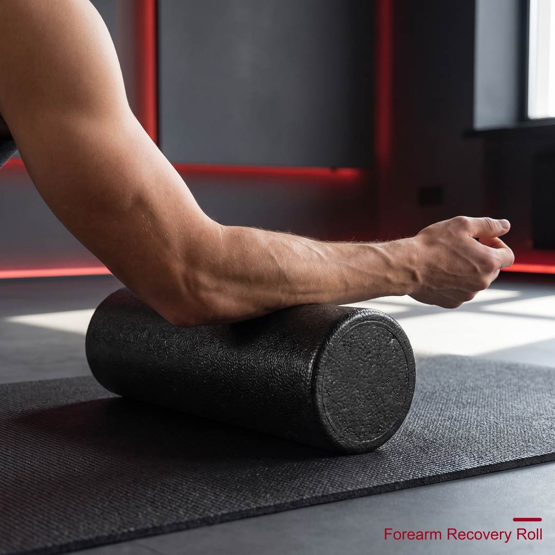 Professional High-Density Foam Roller Back Legs Muscle Recovery Deep Tissue Massage Myofascial Release Home Gym Mobility Training