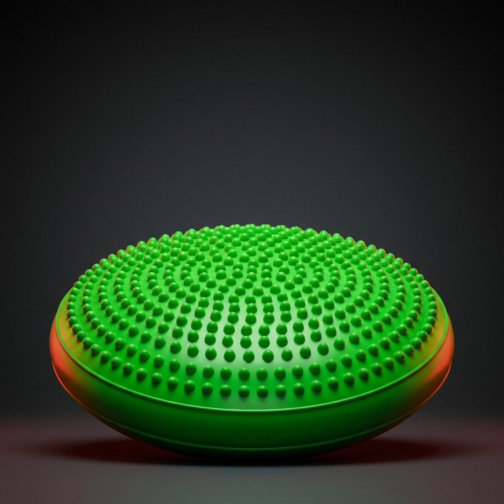 Professional Inflatable Balance Pad Anti-Burst Massage Cushion Stability Disc Yoga Fitness Balance Board Training Pad for Home Gym Rehabilitation Core Strength Workout