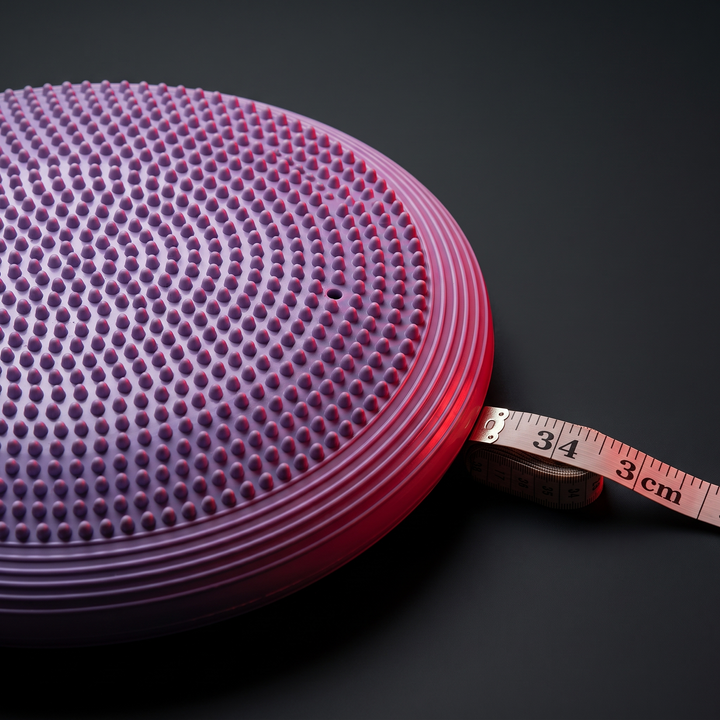 Professional Inflatable Balance Pad Core Stability Trainer Yoga Pilates Fitness Balance Board for Home Gym Rehabilitation Balance Training