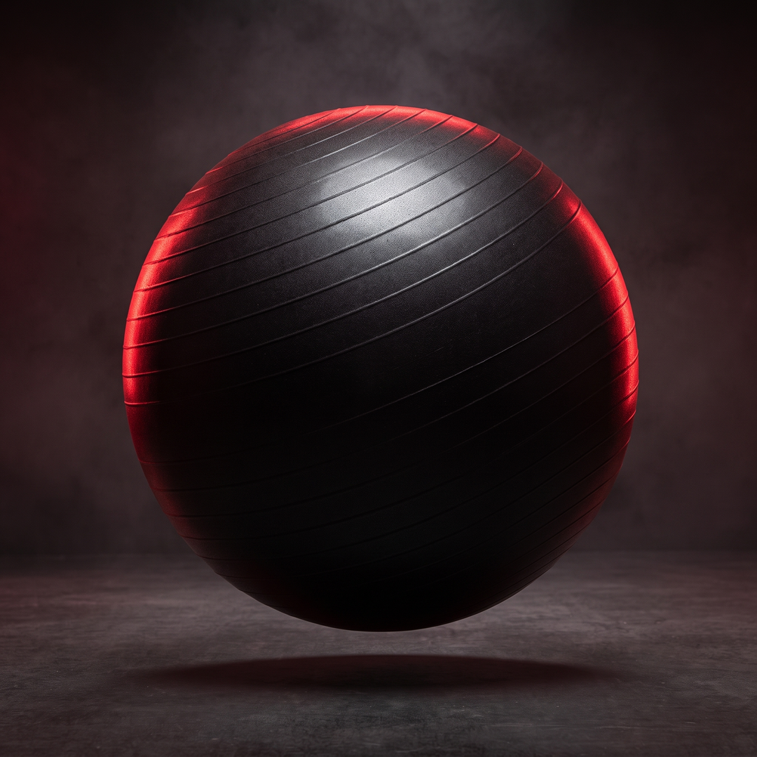 Professional Inflatable Yoga Ball 65cm Anti-Slip Exercise Ball for Pregnancy Prenatal Fitness Birthing Ball Posture Support Home Gym Stability Training