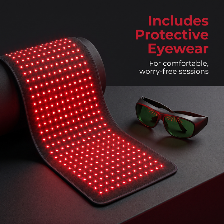 Professional Infrared Red Light Therapy Pad for Back Shoulder Body Recovery Pain Relief Muscle Relaxation Physiotherapy Device Home Use