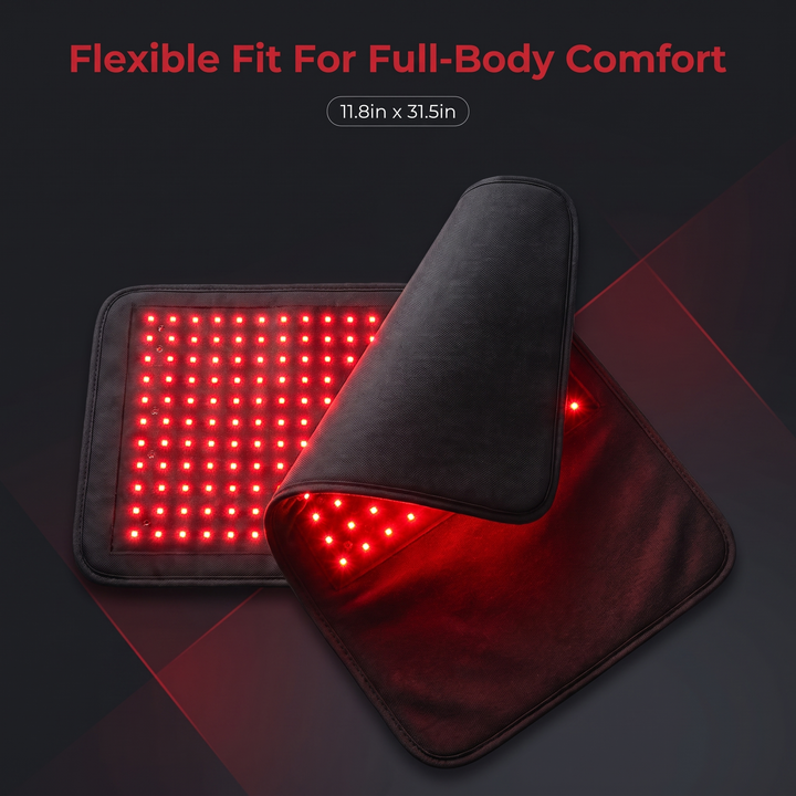Professional Infrared Red Light Therapy Pad for Back Shoulder Body Recovery Pain Relief Muscle Relaxation Physiotherapy Device Home Use