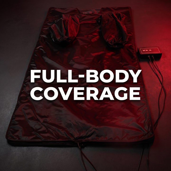 Professional Infrared Sauna Blanket Full Body Sweat Therapy Blanket Home Spa Recovery Wrap Portable Heat Blanket for Relaxation Muscle Recovery Wellness
