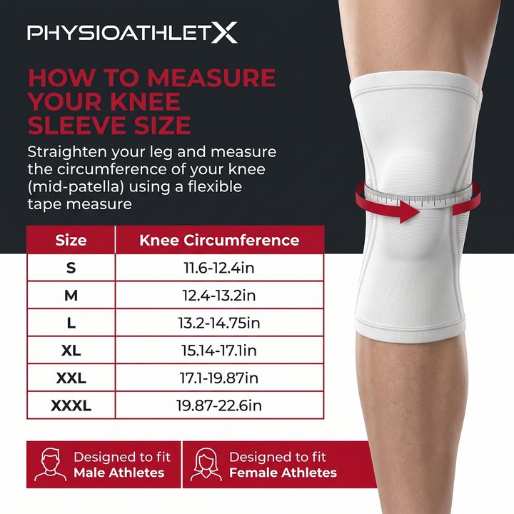 Professional Knee Brace Support Compression Sleeve with Side Stabilizers Patella Gel Pad for Knee Pain Relief Meniscus ACL MCL Recovery Rehabilitation