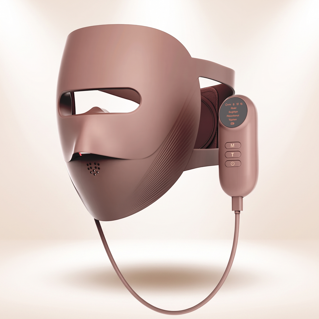 Professional LED Light Therapy Face Mask 4 Colour Red Infrared Photon Skin Rejuvenation Anti Acne Pore Care Wireless Rechargeable Home Skincare