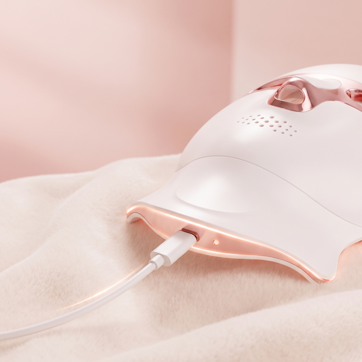Professional LED Light Therapy Face and Neck Mask 7 Color Photon Skin Rejuvenation Rechargeable Facial Care Device for Home Use