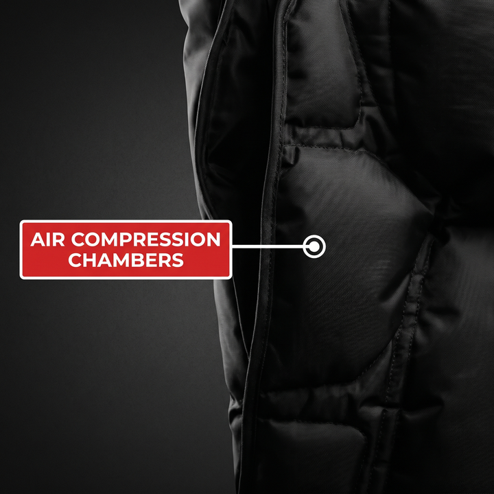 Professional Leg Massager Air Compression Heat Therapy Device Shoulder Knee Joint Recovery Portable Electric Heating Physiotherapy Wrap for Home Use