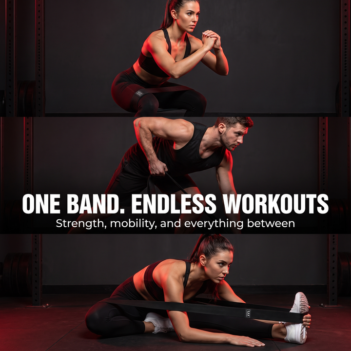 Professional Long Resistance Loop Band Full Body Workout Elastic Exercise Band Home Gym Strength Training Yoga Fitness Band Unisex
