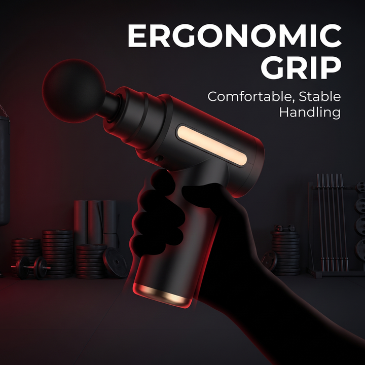 Professional Massage Gun Deep Tissue Muscle Massager 30 Speed Levels Percussion Body Neck Back Recovery Device Noise Reduction Home Gym Fitness Use