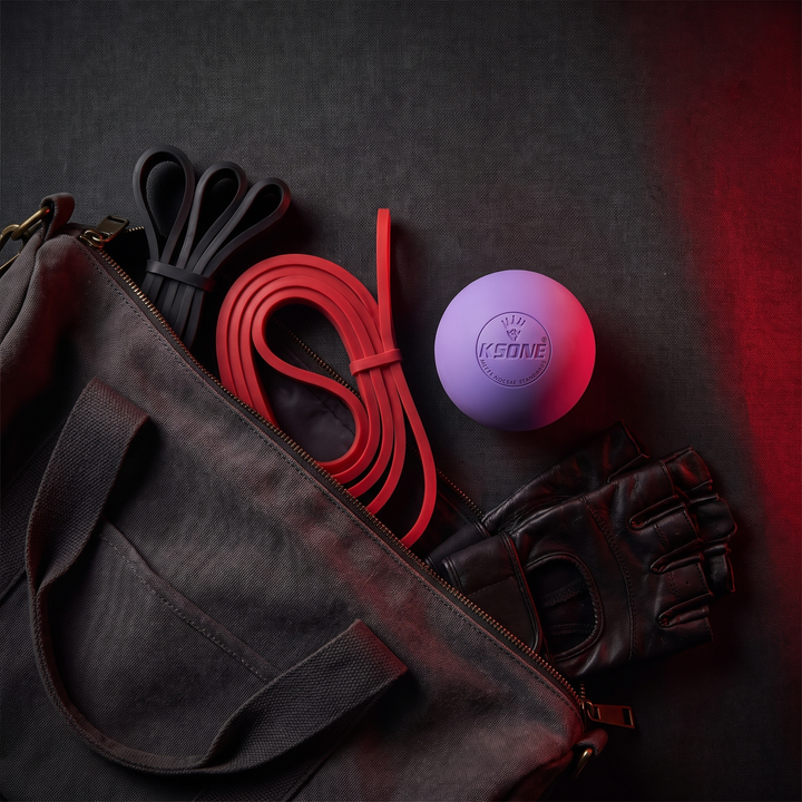 Professional Massage Lacrosse Ball Deep Tissue Trigger Point Ball Muscle Relief Tool for Back Foot Shoulder Neck Myofascial Release Home Gym Recovery