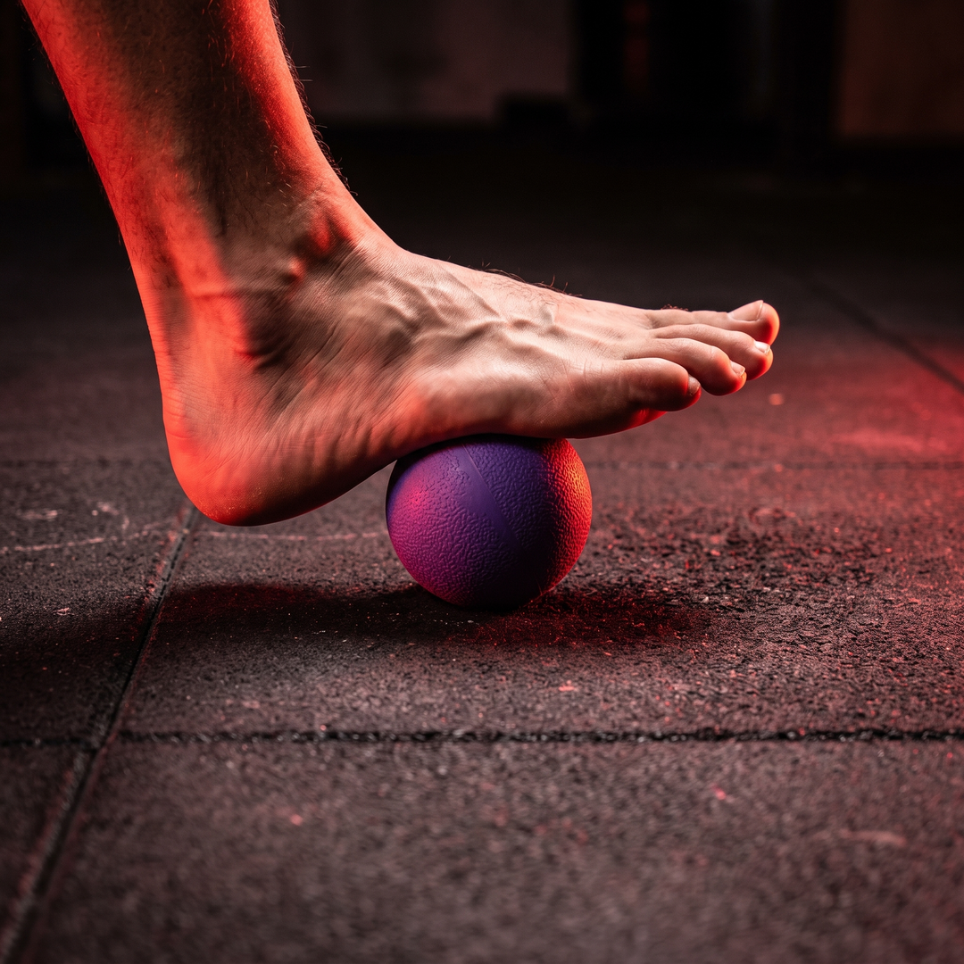 Professional Massage Lacrosse Ball Deep Tissue Trigger Point Ball Muscle Relief Tool for Back Foot Shoulder Neck Myofascial Release Home Gym Recovery