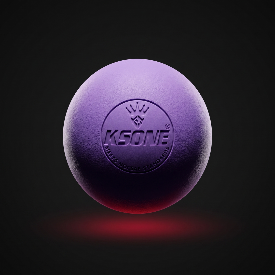 Professional Massage Lacrosse Ball Deep Tissue Trigger Point Ball Muscle Relief Tool for Back Foot Shoulder Neck Myofascial Release Home Gym Recovery