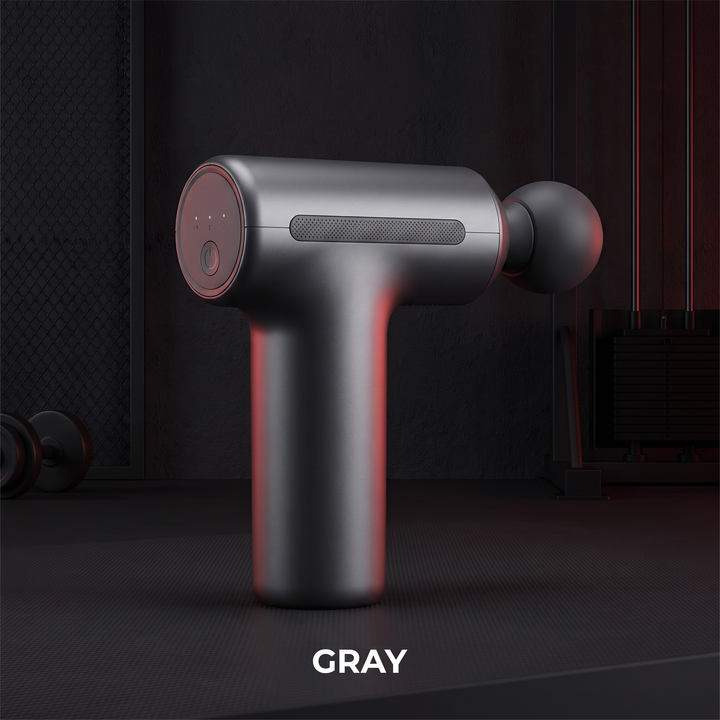 Professional Mini Percussion Massage Gun Portable Muscle Massager Brushless Silent Motor 3 Massage Heads Deep Tissue Relief Body Recovery Fitness
