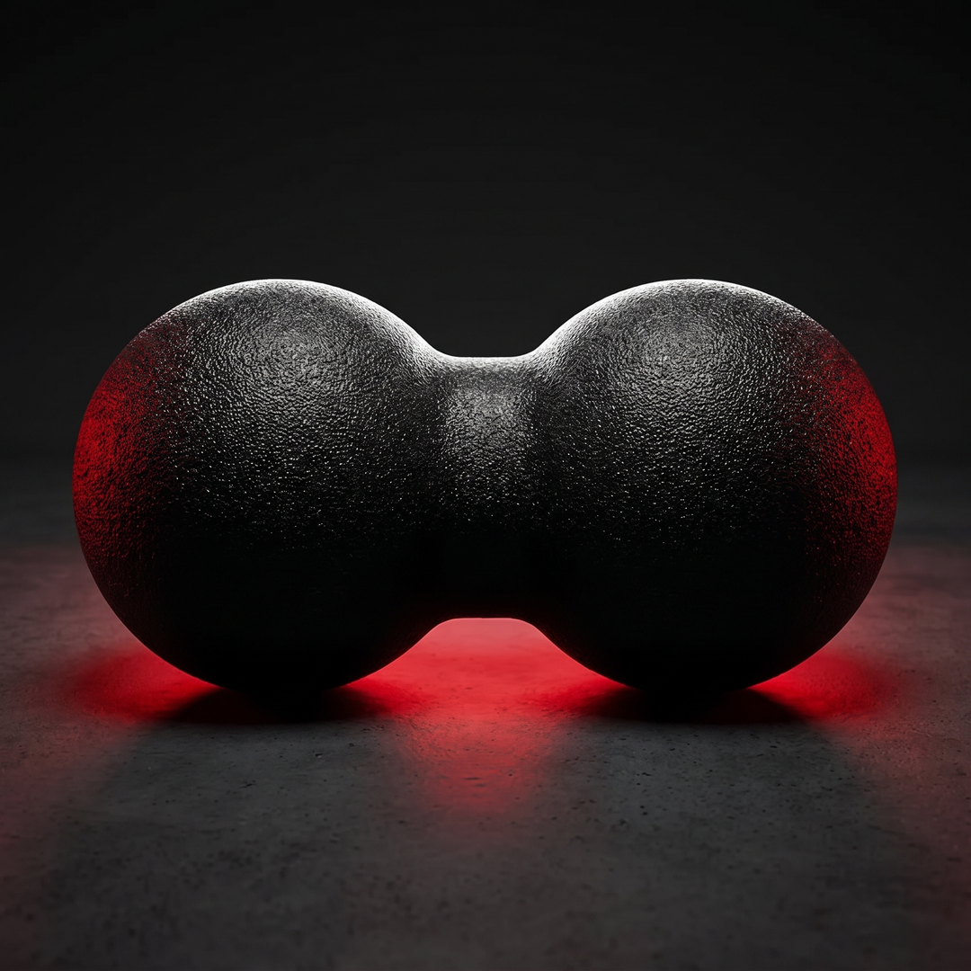 Professional Peanut Massage Ball Set Acupressure Trigger Point Massager Neck Back Myofascial Release Fitness Yoga Recovery Tool