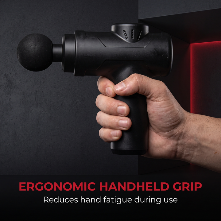 Professional Portable Massage Gun Deep Tissue Percussion Massager Muscle Recovery Device Handheld Body Massager for Gym Sports Fitness Home Use
