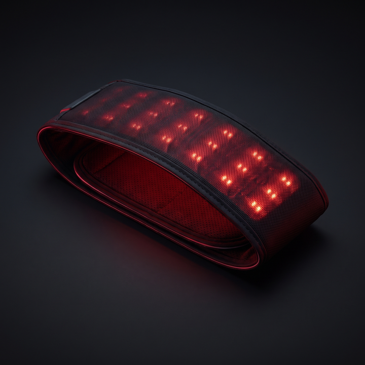 Professional Red Light Therapy Belt 660nm 850nm Infrared LED Wrap for Back Waist Pain Relief Body Recovery Home Use Portable