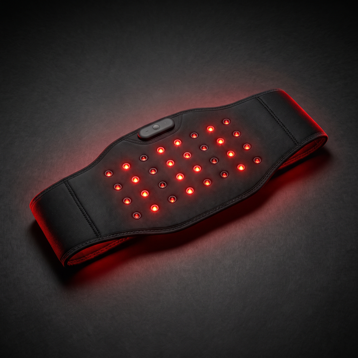 Professional Red Light Therapy Belt Infrared Therapy Wrap for Back Waist Shoulder Knee Joint Pain Relief Body Recovery Wrap with LED Beads Home Use
