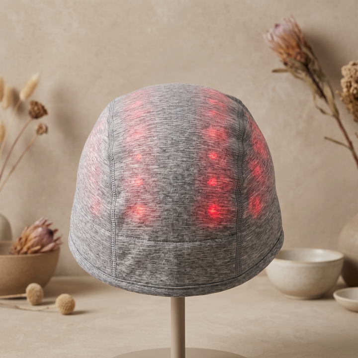Professional Red Light Therapy Hair Growth Cap Scalp Care Hat for Men and Women LED Phototherapy Helmet Hair Follicle Support Home Use