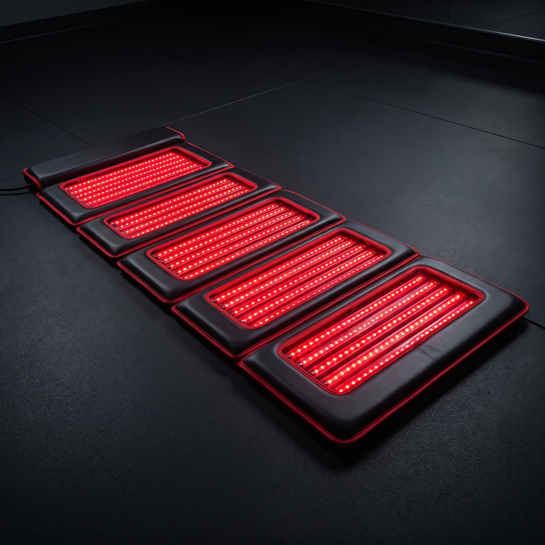 Professional Red Light Therapy Mat Full Body LED Near Infrared Light Mat Home Recovery Physiotherapy Wellness Mat for Muscle Relief Mobility Support