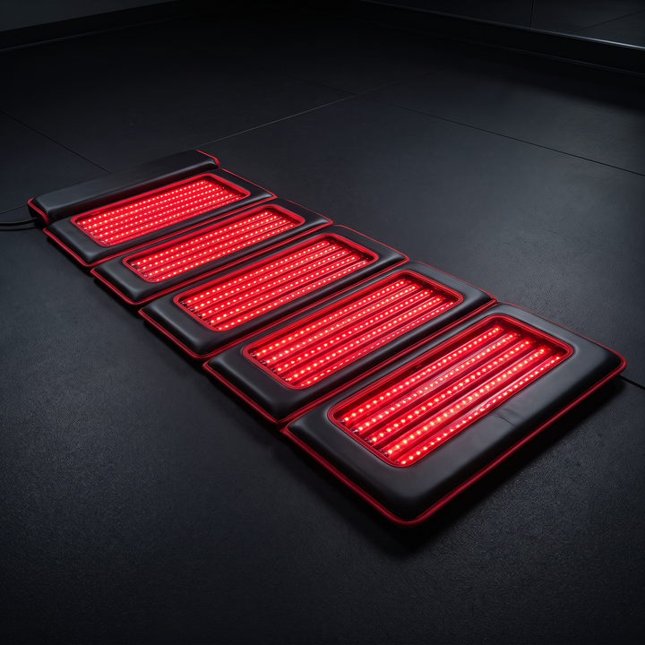 Professional Red Light Therapy Mat Full Body LED Near Infrared Light Mat Home Recovery Physiotherapy Wellness Mat for Muscle Relief Mobility Support