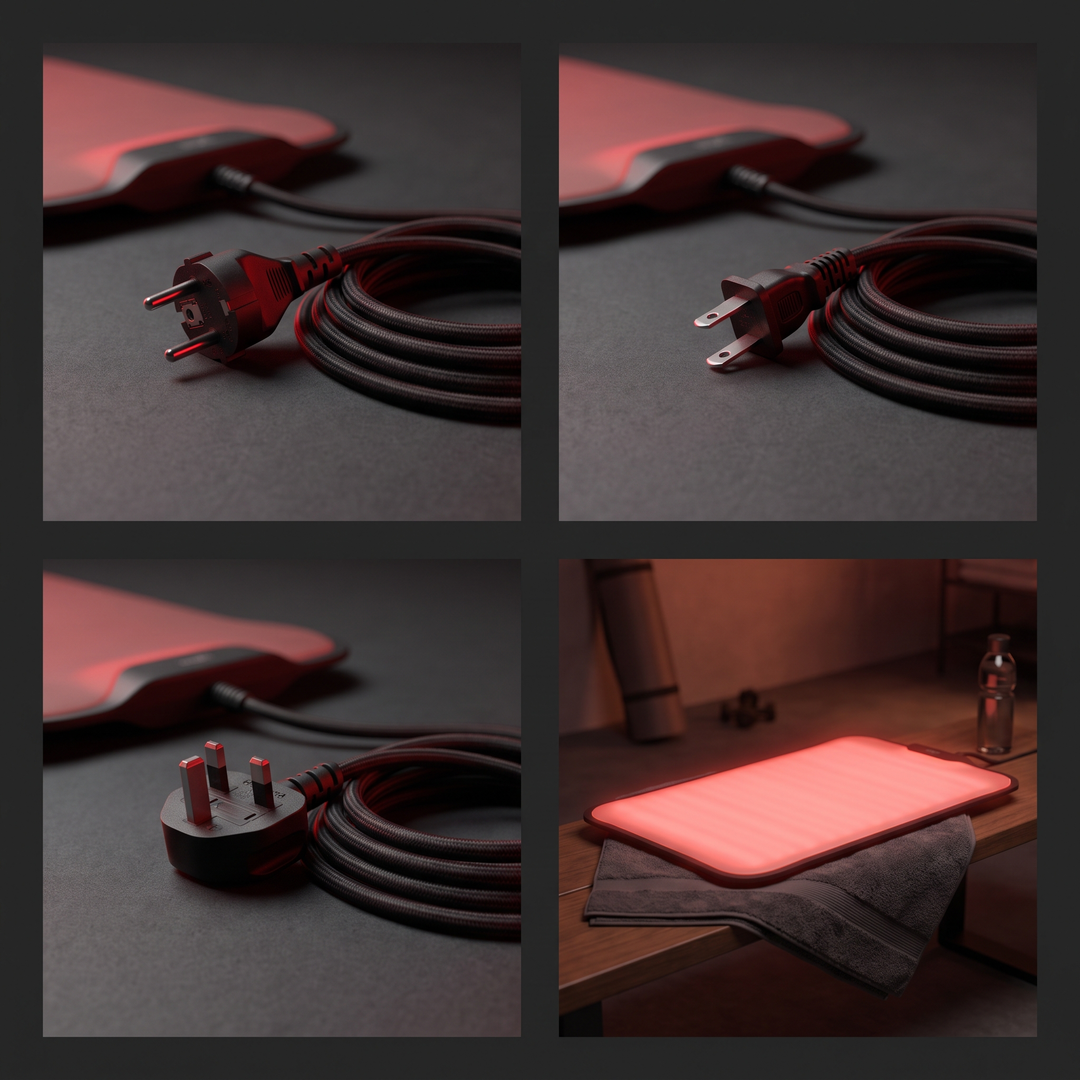 Professional Red Light Therapy Pad 210 LEDs 660nm 850nm Infrared Light Therapy Device for Face Body Back Knee Hands Feet Portable Heat Pad Recovery