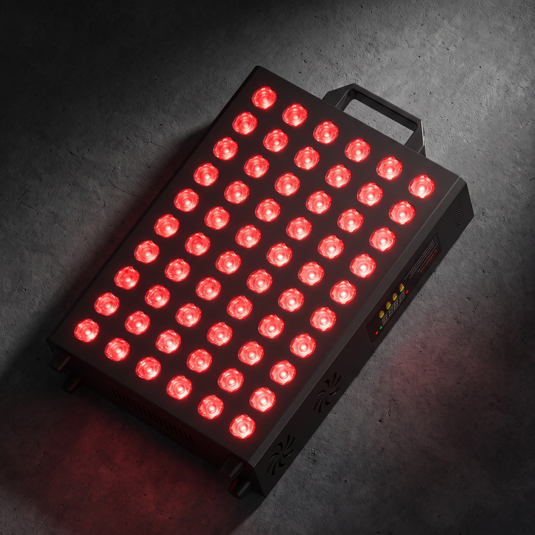 Professional Red Light Therapy Panel 660nm 850nm Near Infrared Light Therapy Device for Face Body Skin Recovery Home Use