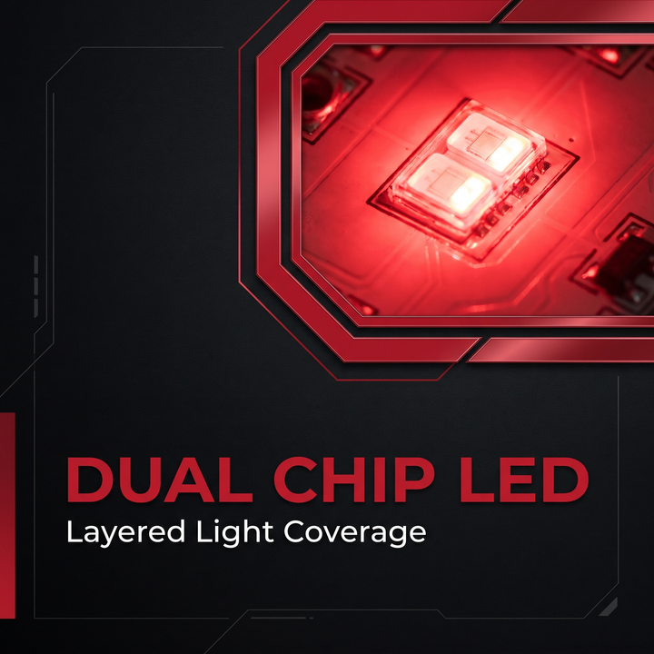 Professional Red Light Therapy Panel Dual Chip LED 660nm 850nm 630nm Near Infrared Light Therapy Device for Face Body Skin Recovery Home Use