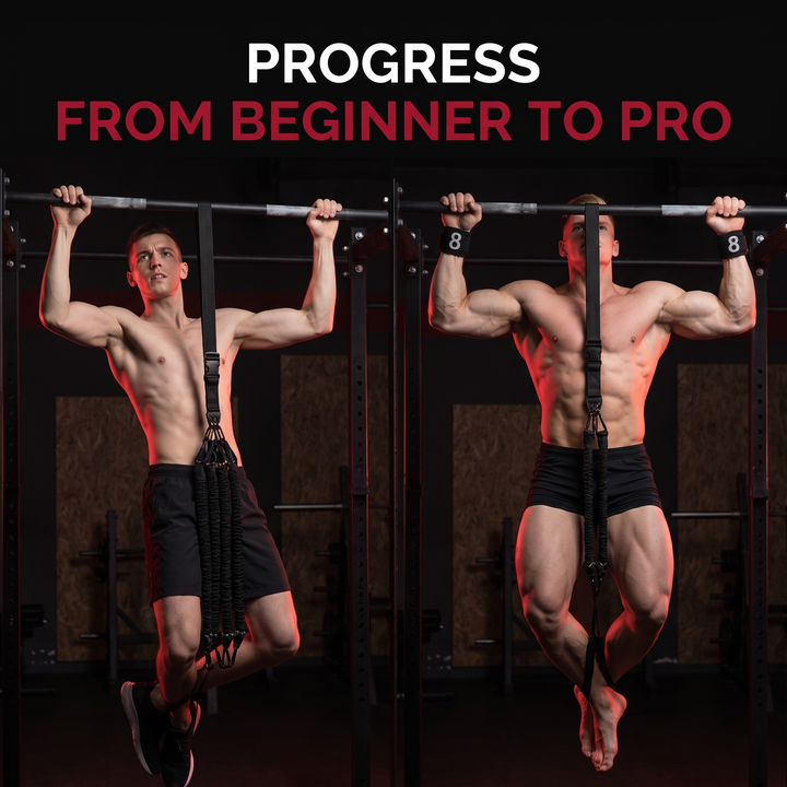 Professional Resistance Band Pull Up Assistance Bands Set Strength Training Loop Bands for Pull Ups Chin Ups Stretching Mobility Home Gym Workout Recovery Exercise